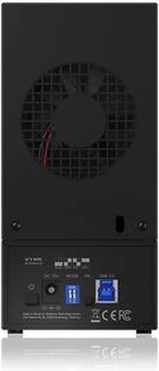 Icy Box IB-RD3621U3 HDD/SSD-behuizing 3.5" - Zwart