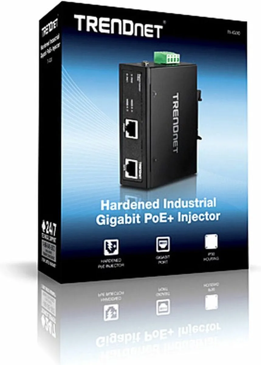Trendnet TI-IG30 Switch - 30W PoE - Zwart