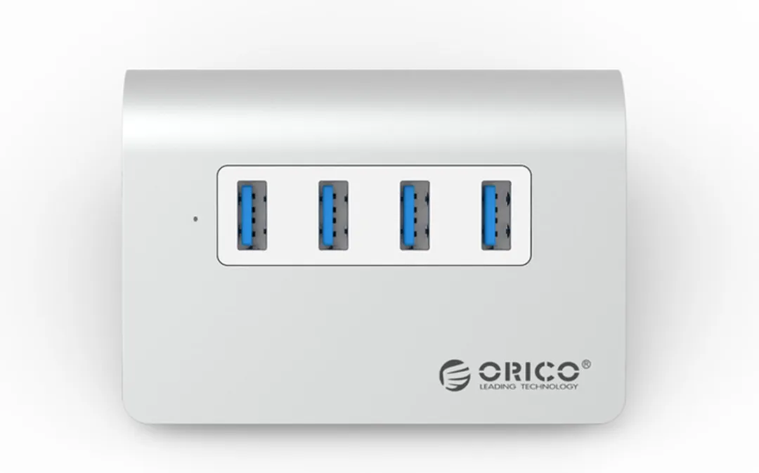 ORICO ORI-M3H4-SV USB 3.0 Hub 4 Poorten - 5Gbps - Zilver