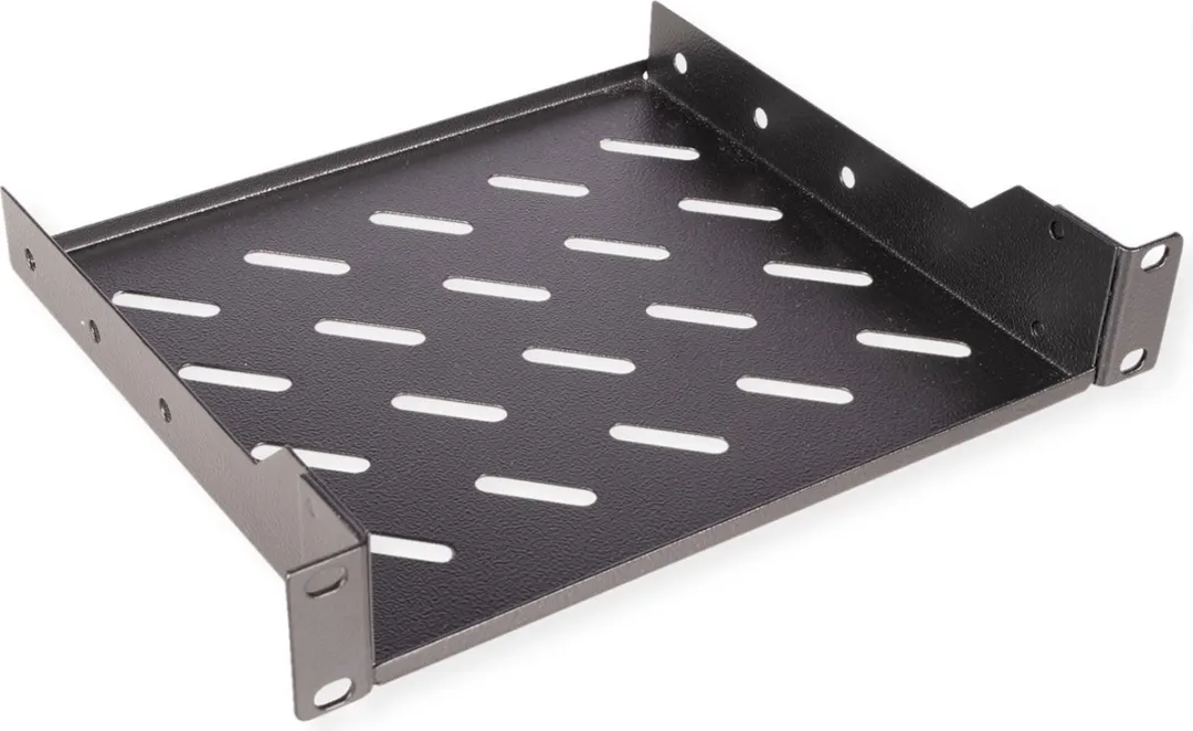 Roline 10-inch Plank 1U 200mm - Zwart - afbeelding 3 van 4