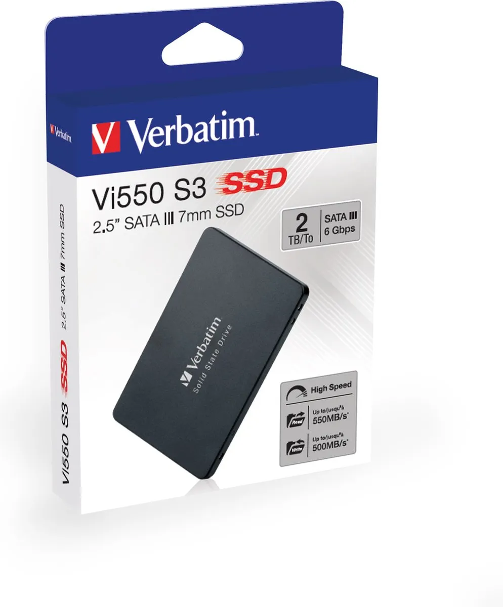 Verbatim VI550 S3 2TB SSD - 2.5 inch SATA