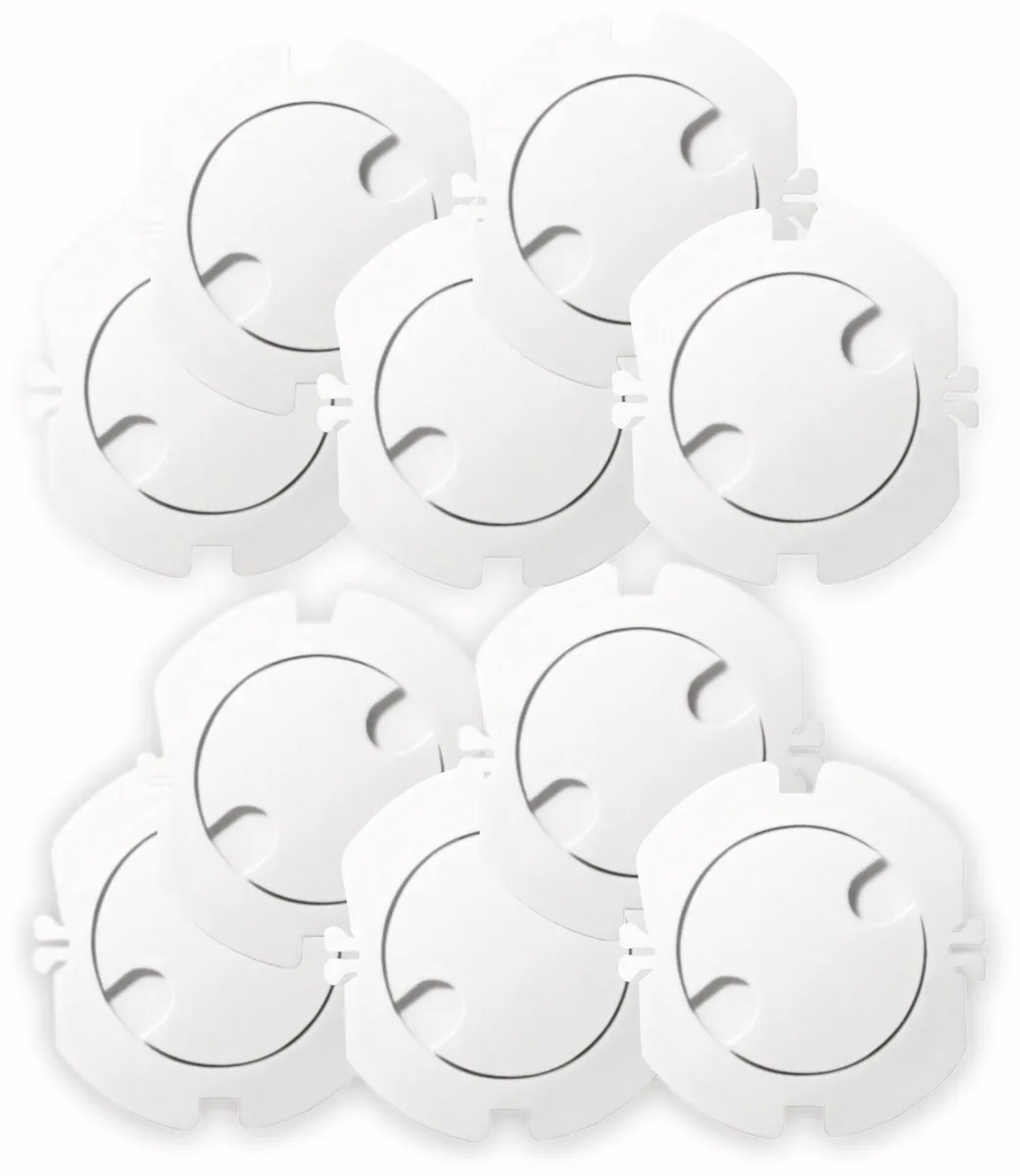 Logilink EC3002 Stopcontactbeveiliging - 10 Stuks - Wit