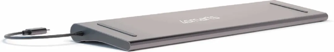 4Smarts Universele 11-in-1 Hub 456358 - 100W/4K - Grijs - afbeelding 3 van 6