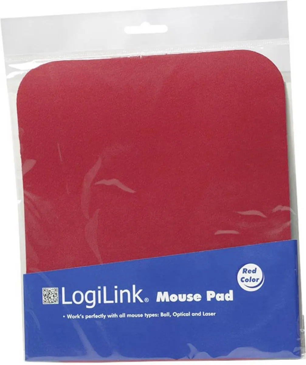 Logilink ID0128 Muismat - 250x220mm Rood