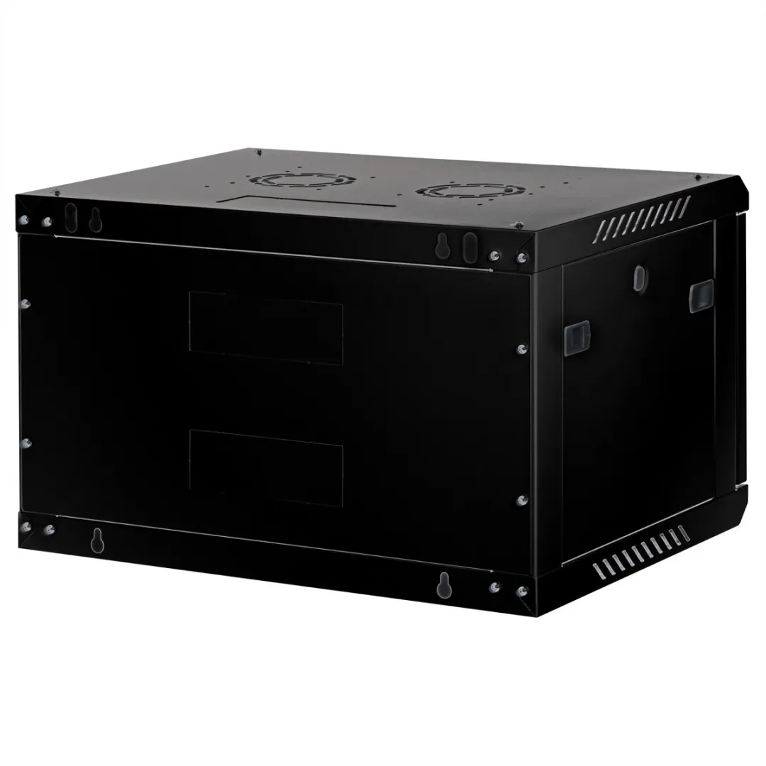 Roline 19-inch Wandbehuizing Basic Plus 6U 600x450mm - Zwart