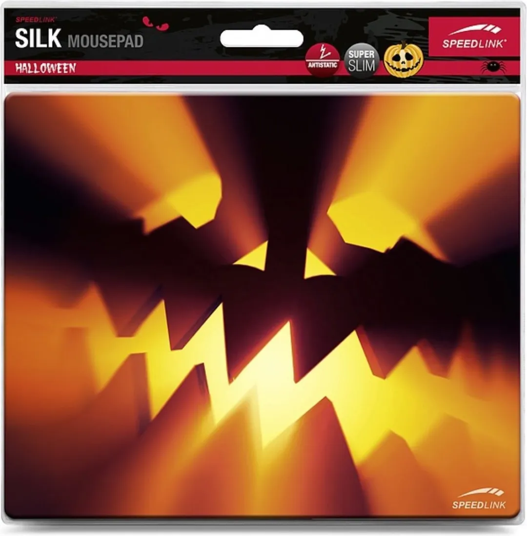 Speedlink SILK Mousepad Halloween Pumpkin - Oranje/Zwart