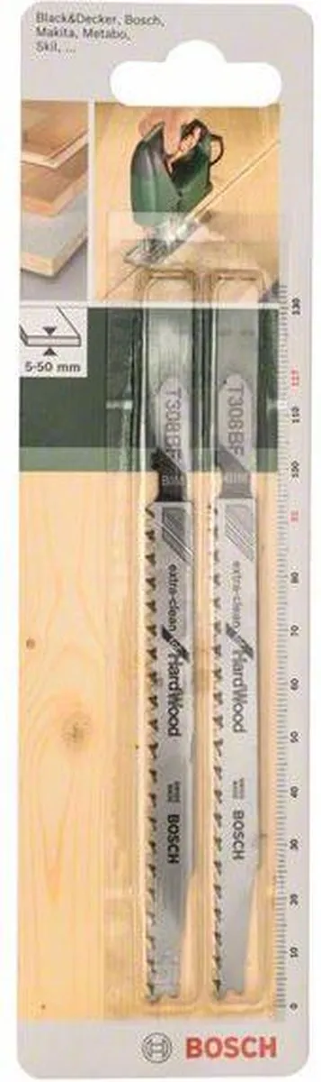 Bosch T308BF Decoupeerzaagblad 91mm - Hardhout