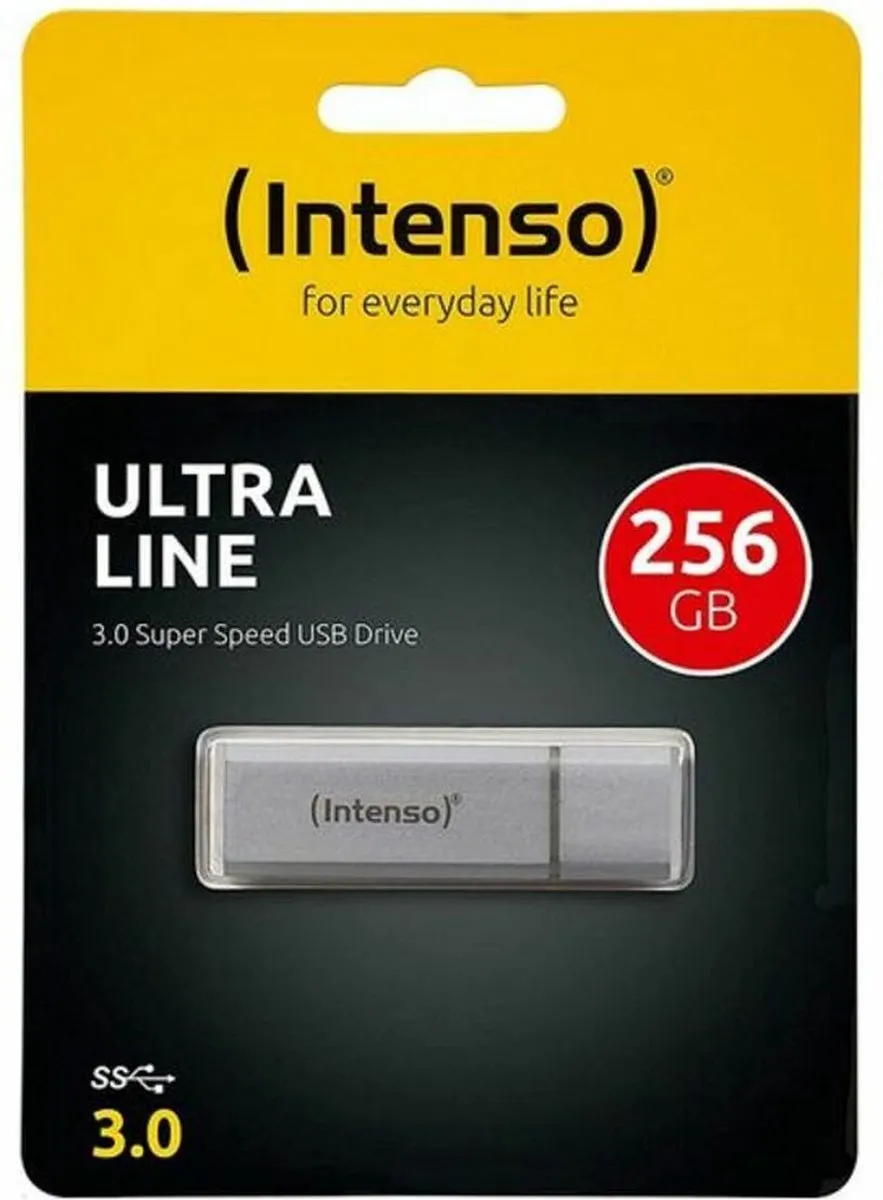 Intenso Ultra Line USB-stick 256GB - Zilver