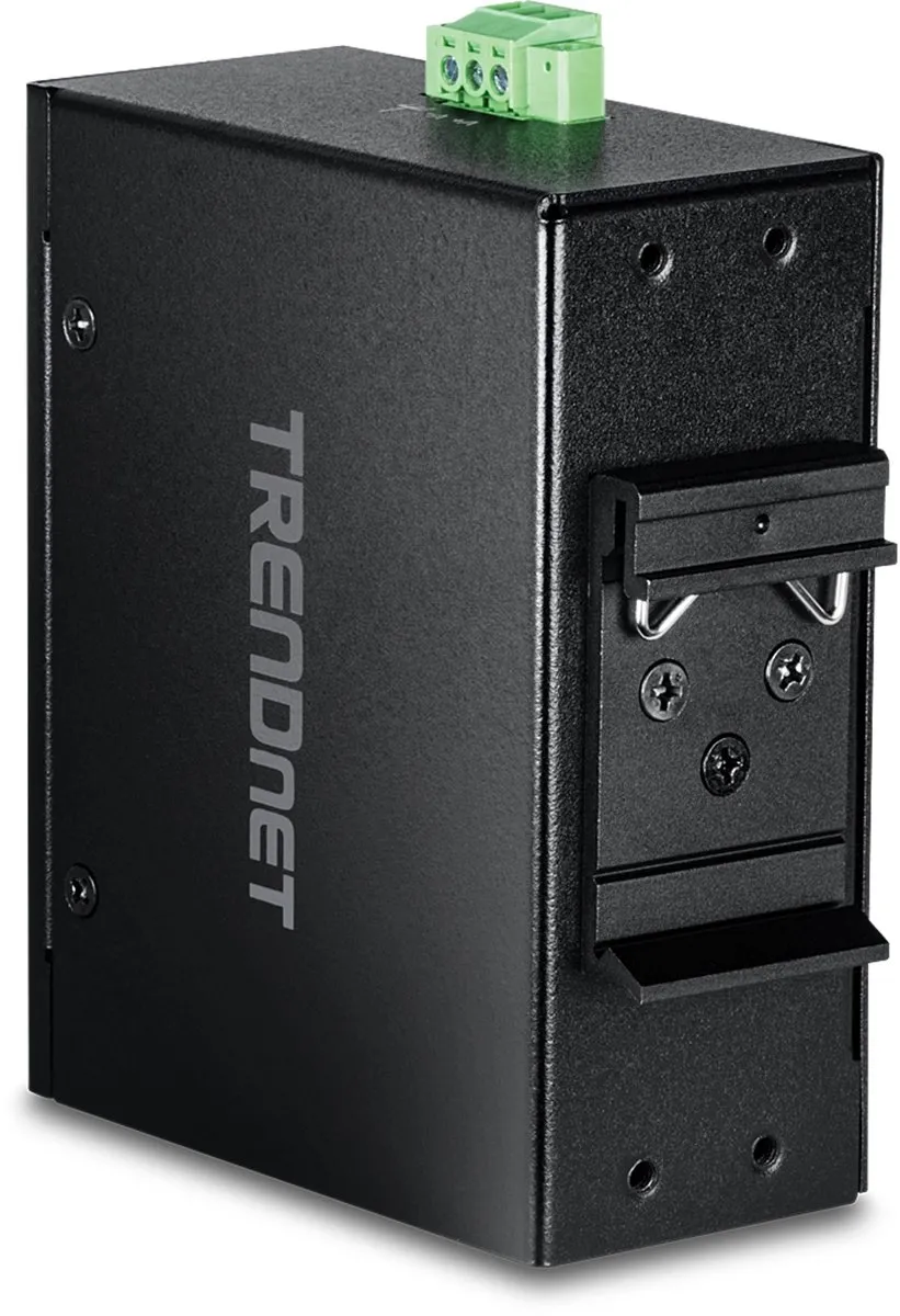 Trendnet TI-PELC80 Unmanaged Switch - Fast Ethernet - PoE - Zwart