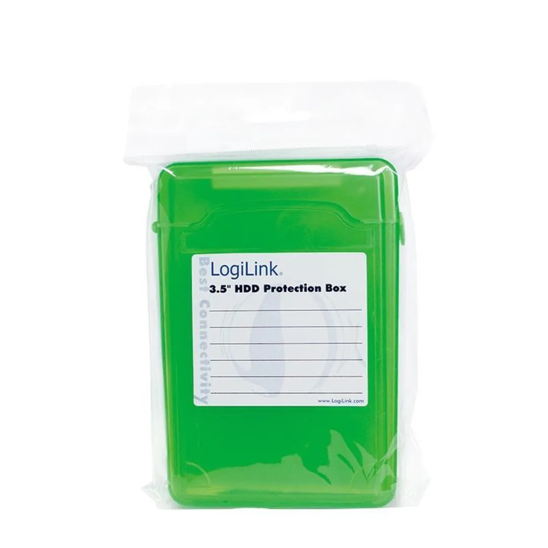 Logilink UA0133G Beschermbox 3,5" HDD - Groene