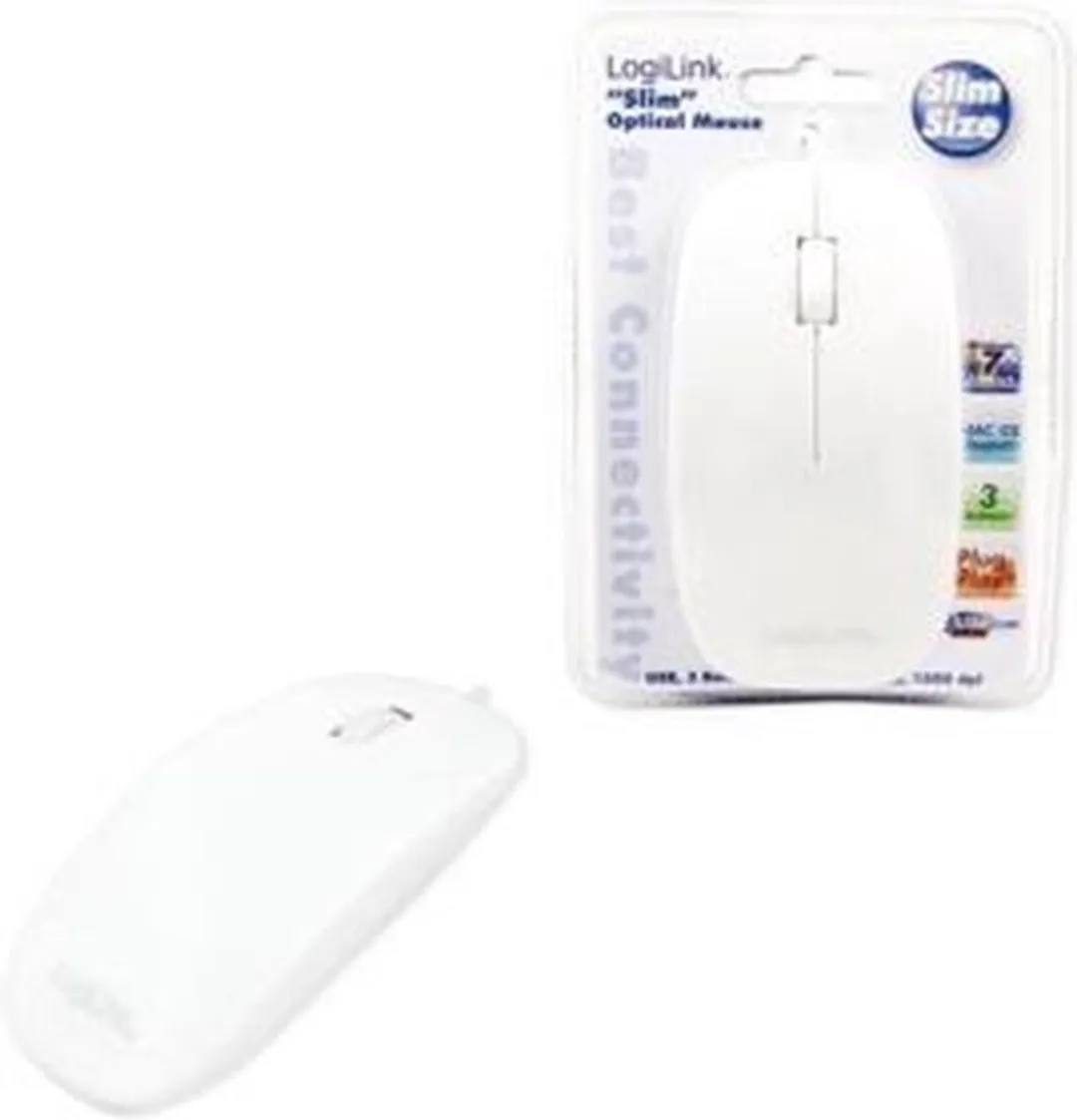 Logilink ID0062 Optical Muis - Wit