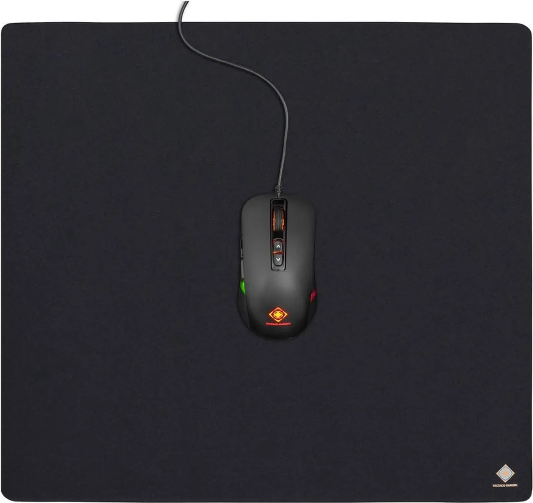Deltaco DMP220 Gaming Muismat - 45x40cm - Zwart