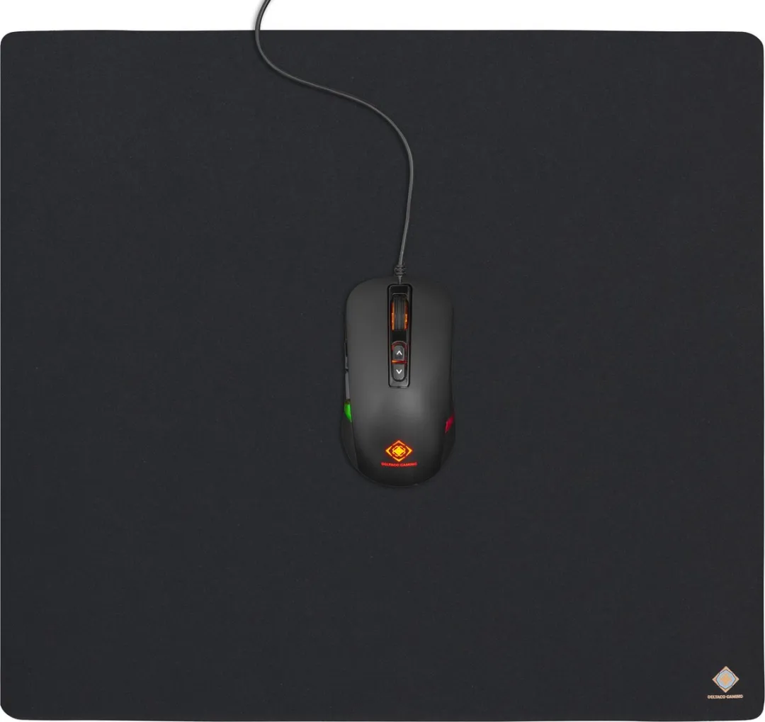 Deltaco DMP220 Gaming Muismat - 45x40cm - Zwart