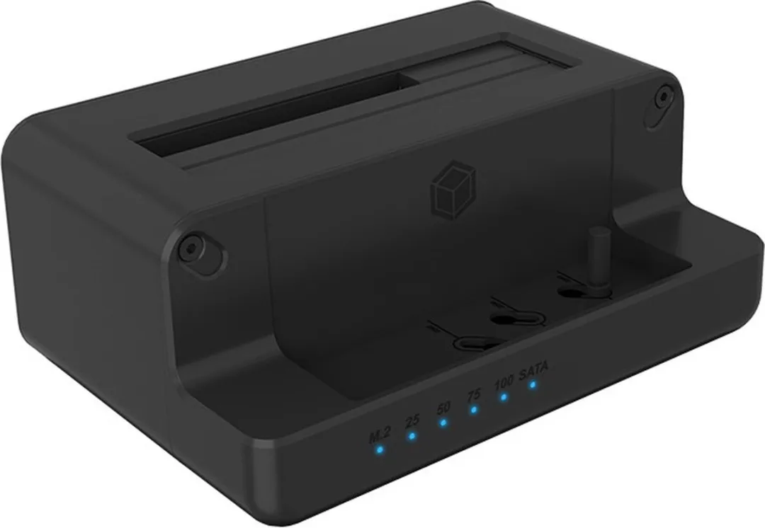 Icy Box IB-2914MSCL-C31 Dockingstation - Zwart