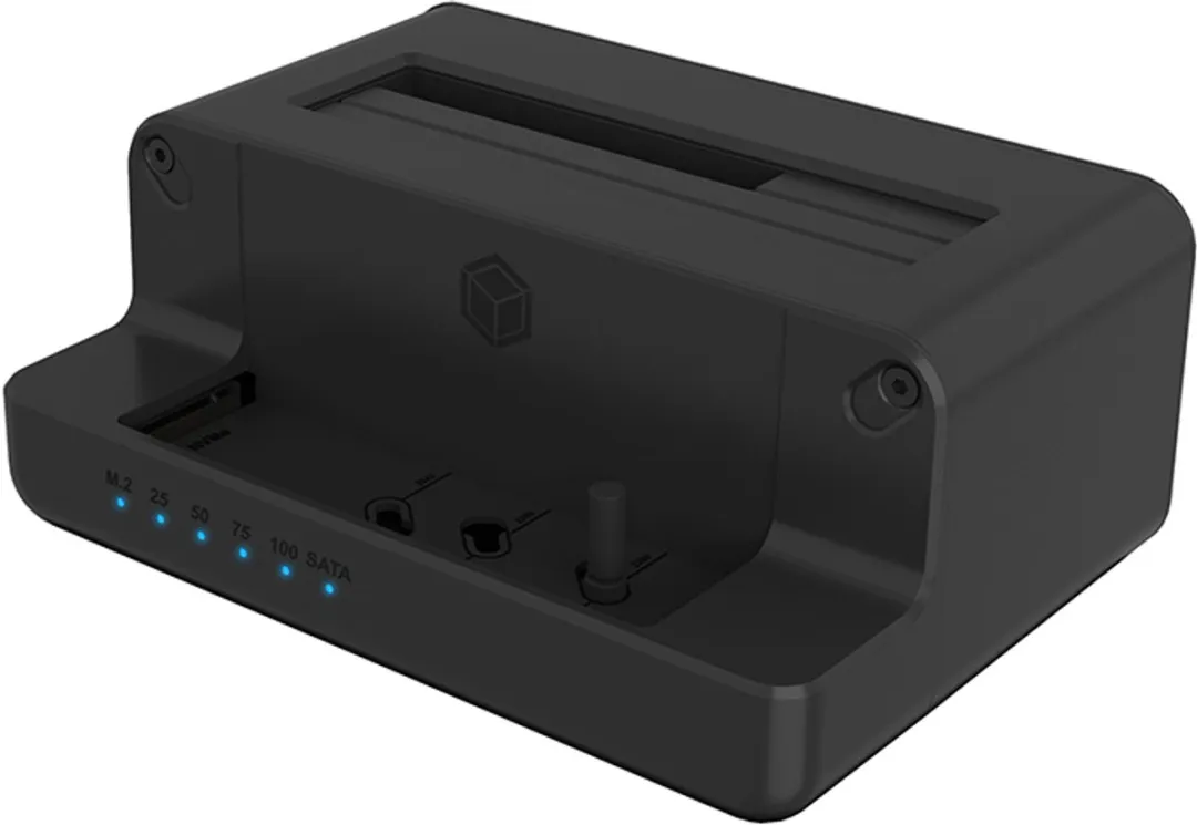 Icy Box IB-2914MSCL-C31 Dockingstation - Zwart