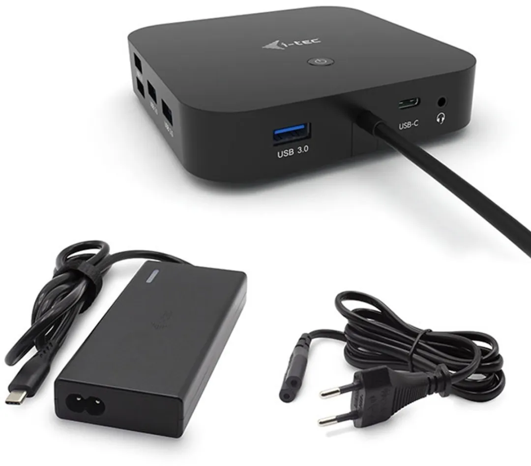 I-tec C31DUALDPDOCKPD65W USB-C Dual Display Docking Station 65W