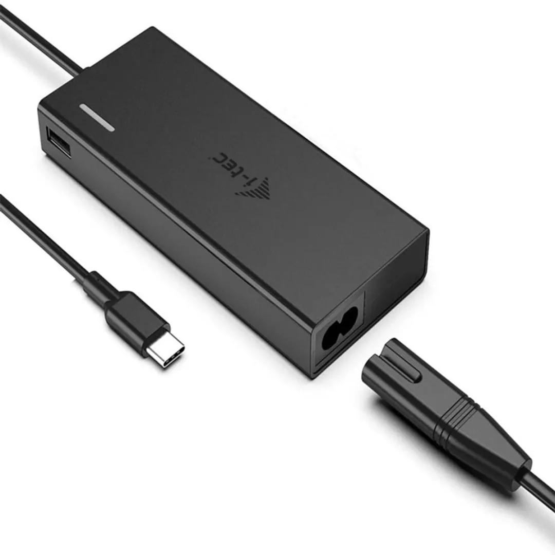 I-tec C31DUALDPDOCKPD65W USB-C Dual Display Docking Station 65W - Zwart