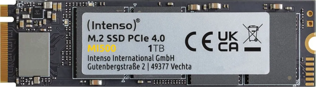 Intenso MI500 M.2 SSD 1TB - PCIe 4.0 NVMe