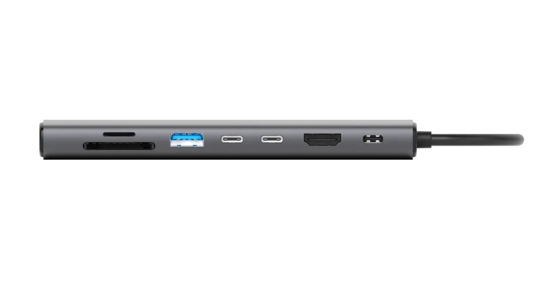 Sitecom CN-5607 8-in-1 USB-C Multiport Hub - Zilver