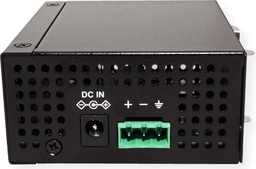 Roline Industrie Switch 5x RJ-45 - Onmanaged - Zwart