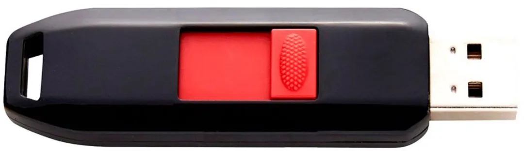 Intenso Business Line USB-stick 16GB - Zwart/Rood