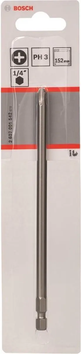 Bosch XH-TORS/PH3/152MM Torx Bit - 1 Stuk