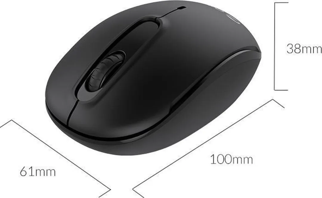 ORICO ORI-WDM-V2C-BK Draadloze Muis - 2.4GHz - Zwart - afbeelding 6 van 6