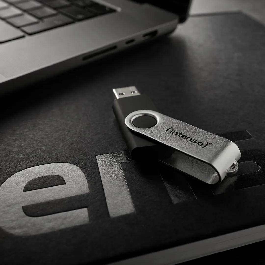 Intenso 3.2 Gen1 Office Line USB-stick 64GB - Zwart