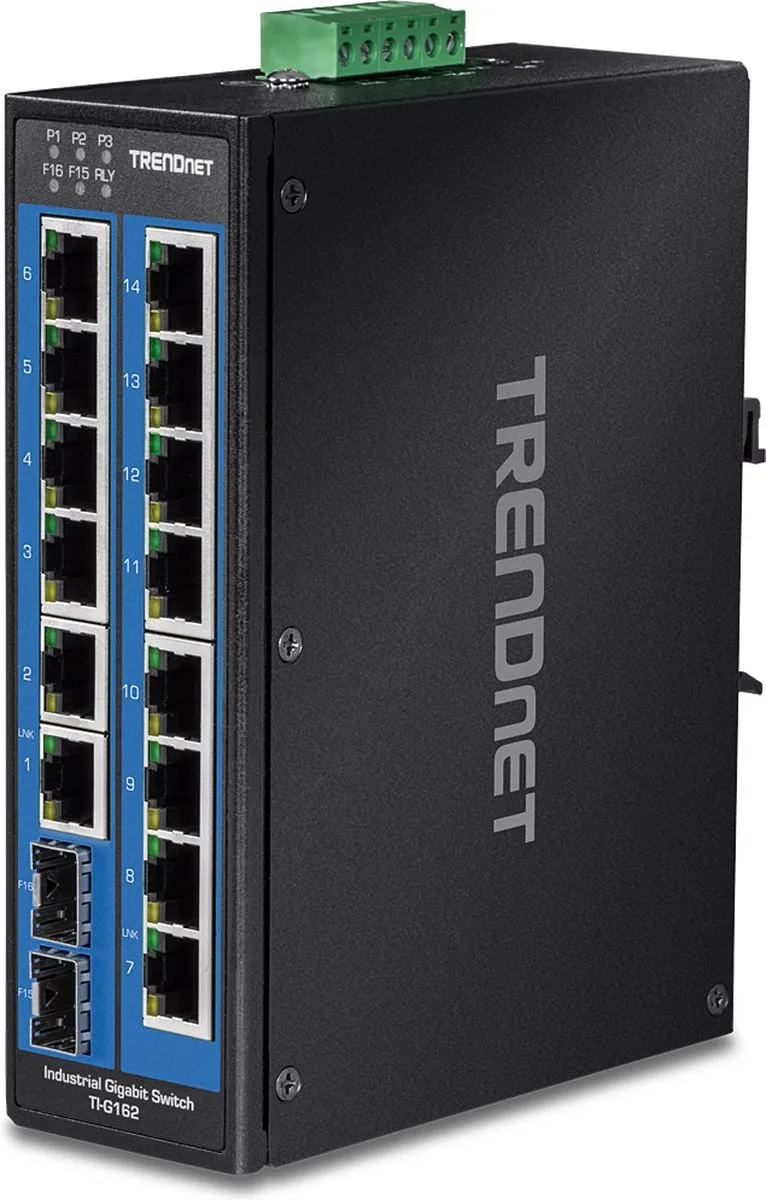 TrendNet TI-G162 21.22.1458 Industrial Ethernet Switch