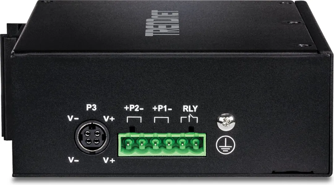 TrendNet TI-G162 21.22.1458 Industrial Ethernet Switch - 2x SFP - 32 Gbps - Zwart