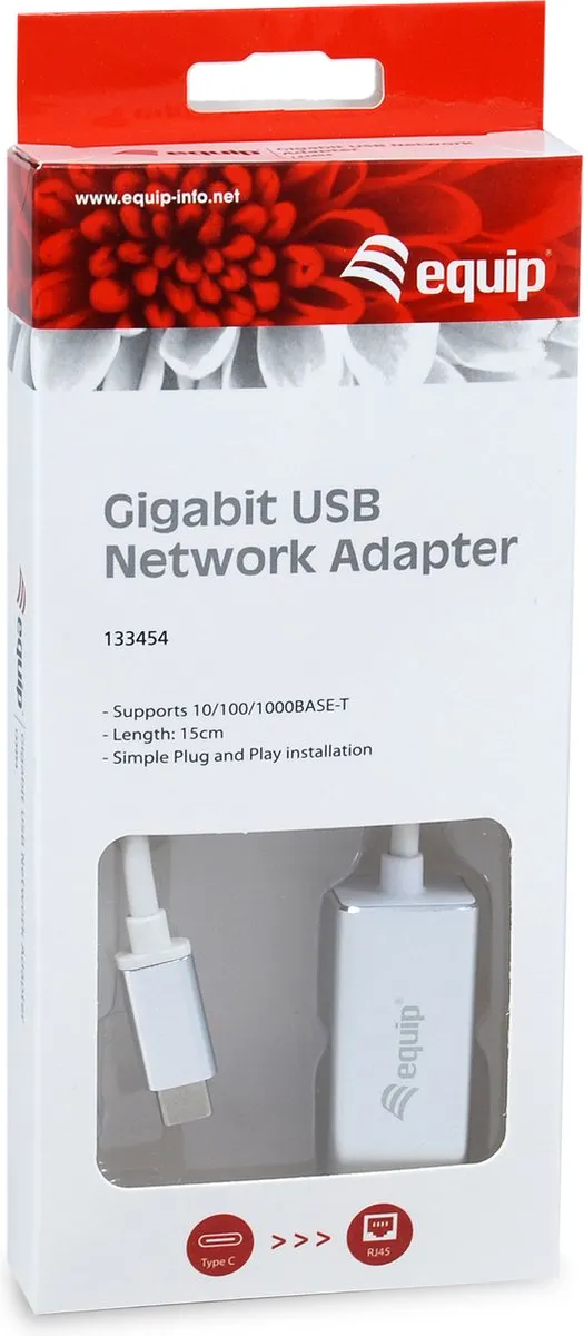 Equip 133454 Netwerkkaart Ethernet 1000 Mbit - Zilver - afbeelding 5 van 6