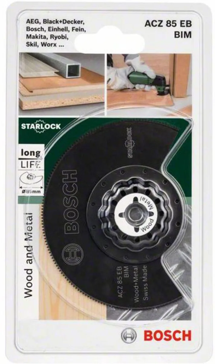 Bosch ACZ 85 EB Segmentzaagblad - 85mm - Hout/Metalen - afbeelding 6 van 6