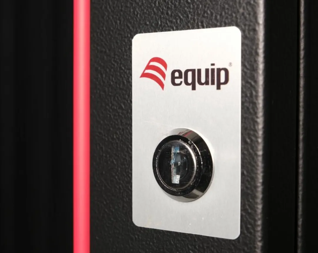 Equip EPM-12-6045-B-CBAA Wandrek 12U - Zwart
