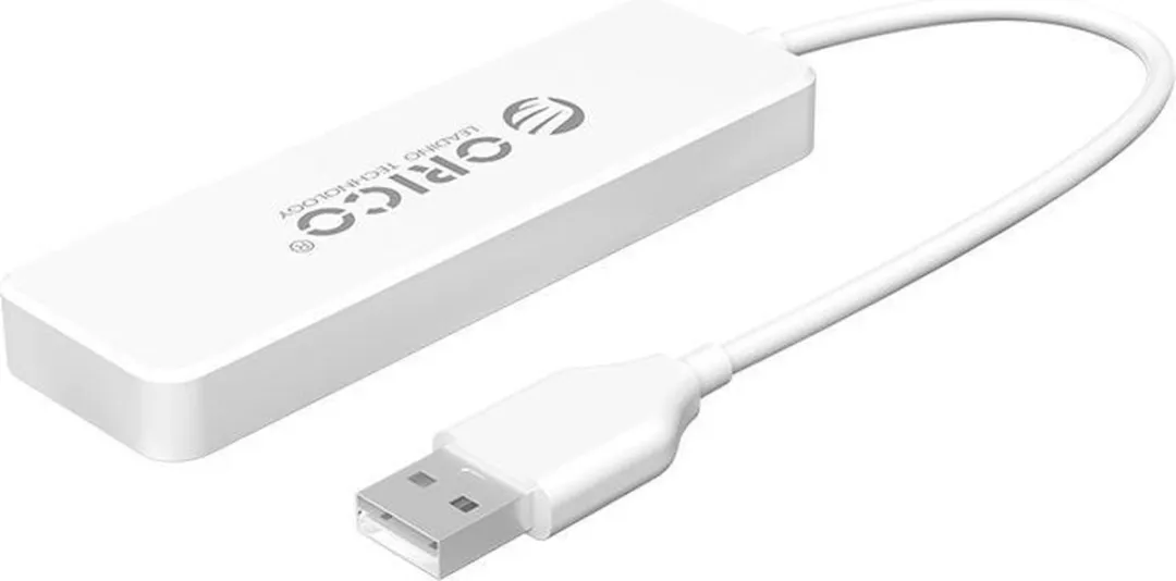 ORICO OTG USB 2.0 Hub 4 Poorten - Wit