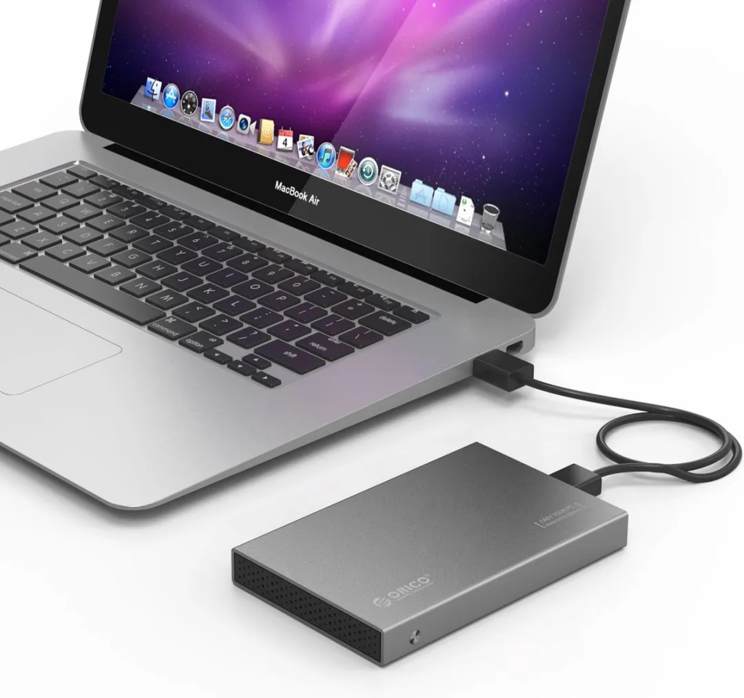 ORICO ORI-2518S3-GY 2.5 inch HDD/SSD Behuizing - USB 3.0 - Donkergrijs