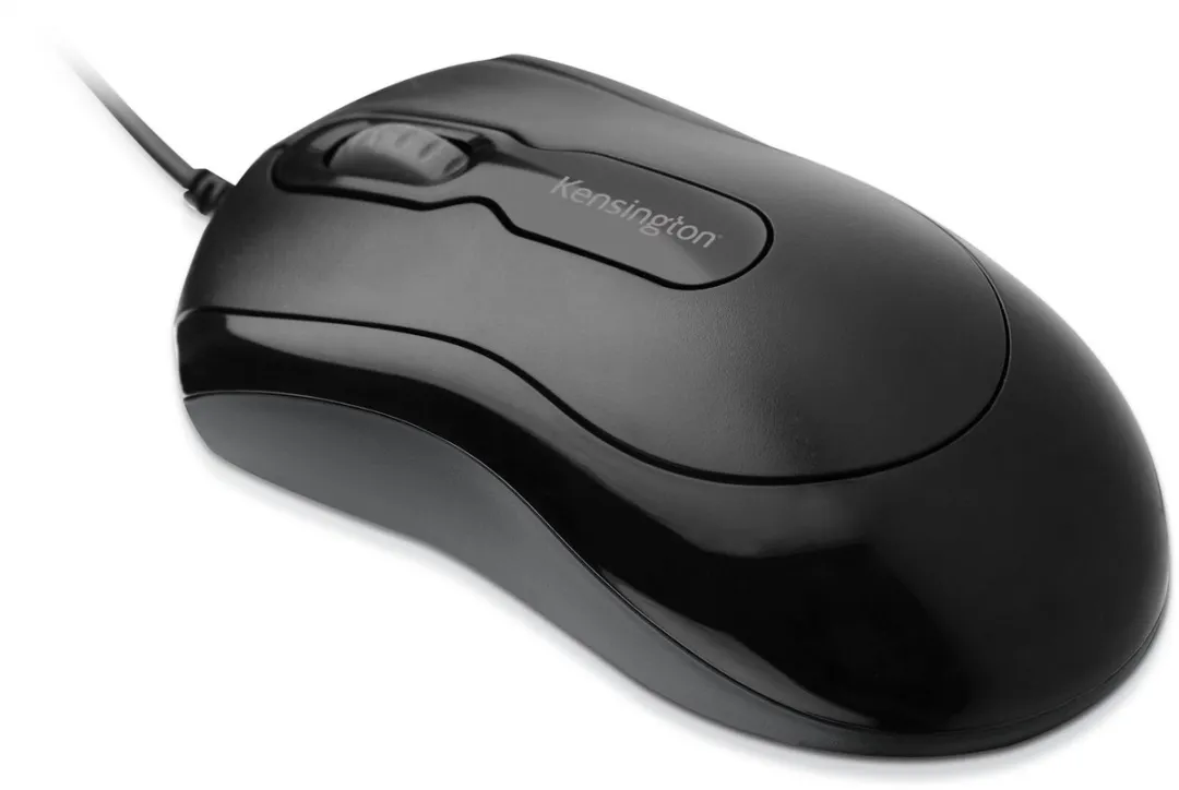 Kensington K72356EU USB Muis - 3 Knoppen - Zwart