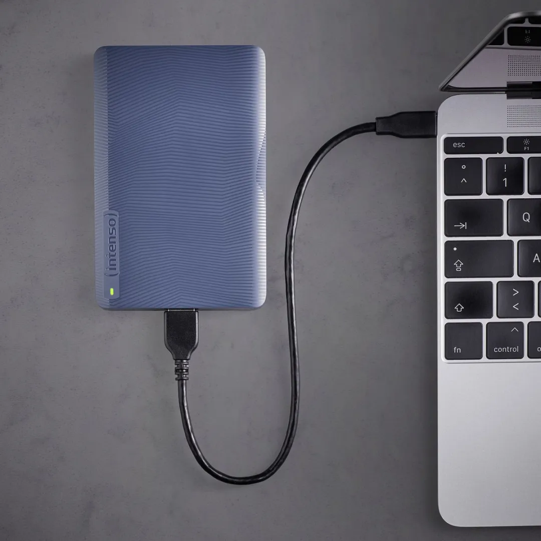 Intenso Memory Safe 2TB Externe HDD - Blauw - afbeelding 6 van 6