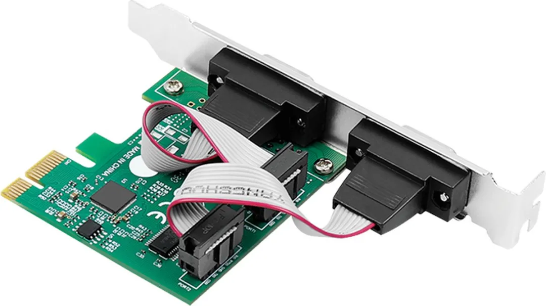Logilink PC0031 PCIe Interfacekaart 2x Seriële Poort
