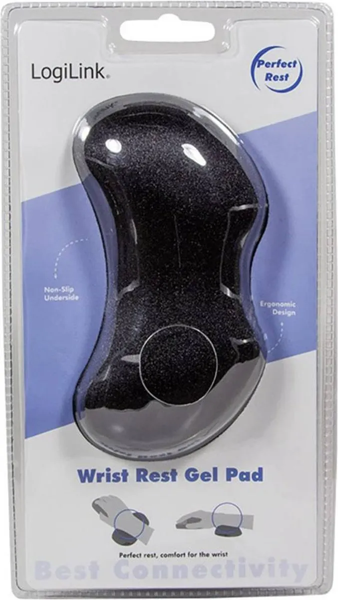Logilink ID0136 Polssteun - Silicone Zwart - afbeelding 6 van 6