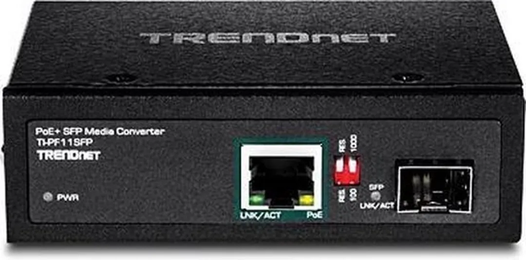 Trendnet TI-PF11SFP PoE Converter - Zwart - afbeelding 6 van 6