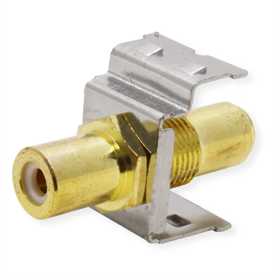Roline RCA Keystone-koppeling Metaal - Wit - afbeelding 5 van 6