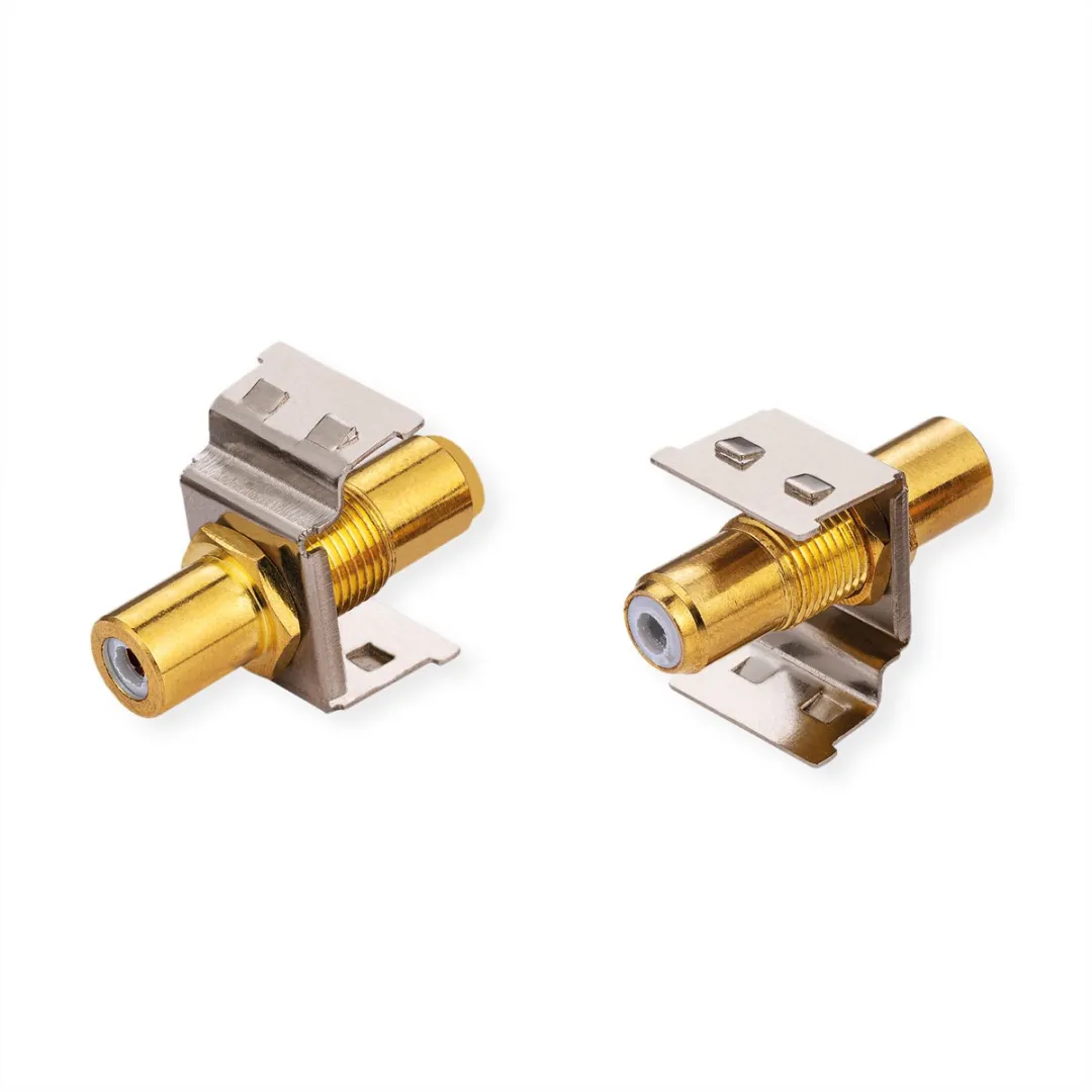 Roline RCA Keystone-koppeling Metaal