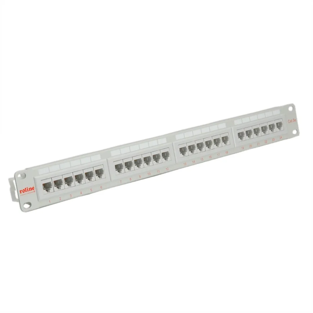 Roline 26.11.0347 Patchpanel Cat.5e 24 Poorten