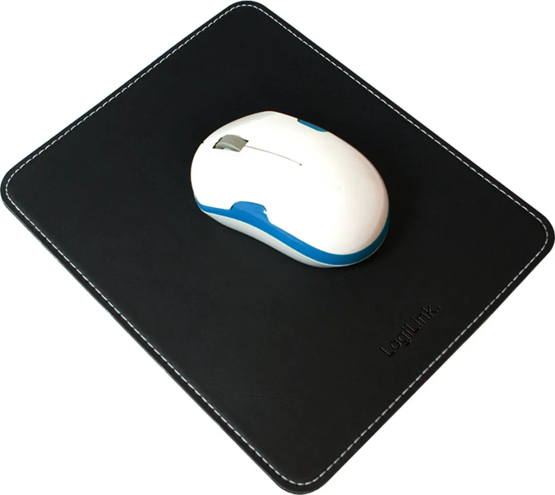 Logilink ID0150 Muismat - Lederoptiek zwart