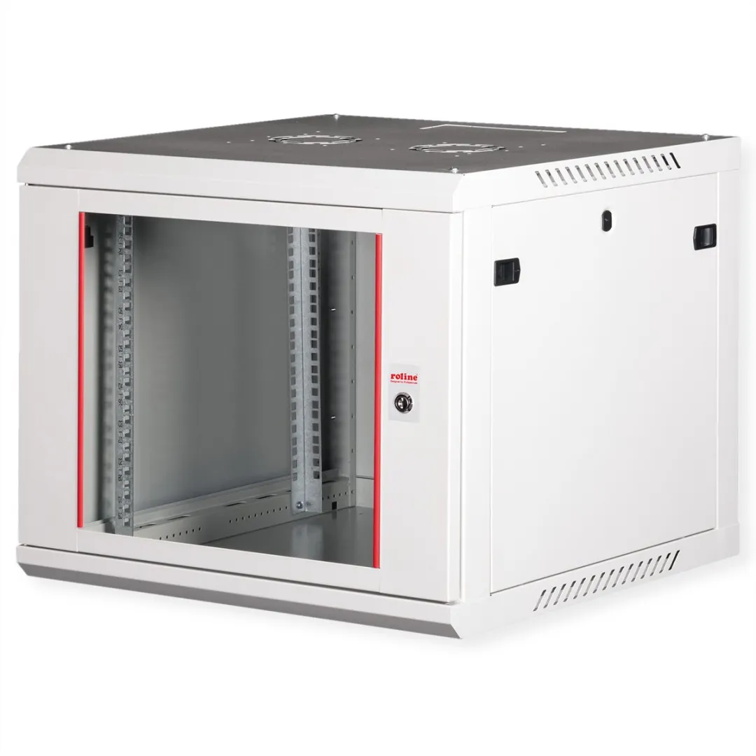 Roline 19-inch Wandbehuizing Basic Plus 9U 600x600mm - Grijs - afbeelding 6 van 6