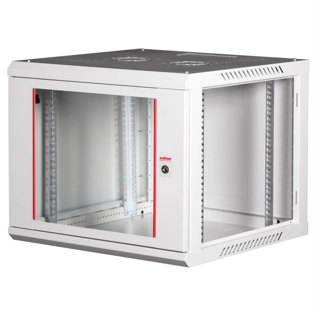 Roline 19-inch Wandbehuizing Basic Plus 9U 600x600mm - Grijs - afbeelding 3 van 6