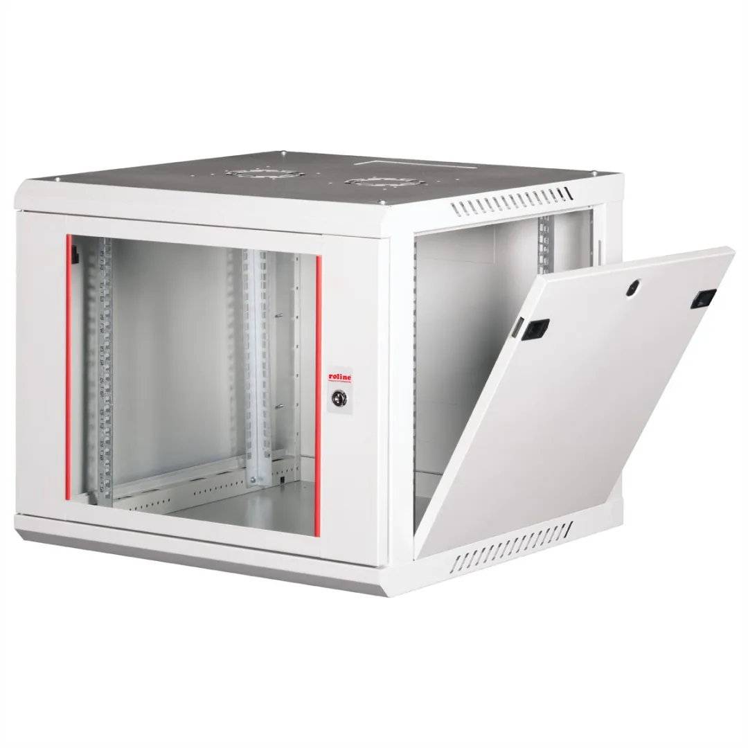 Roline 19-inch Wandbehuizing Basic Plus 9U 600x600mm - Grijs - afbeelding 4 van 6