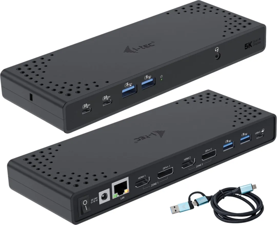 I-tec CADUA4KDOCKPDL Universeel USB-C Docking Station