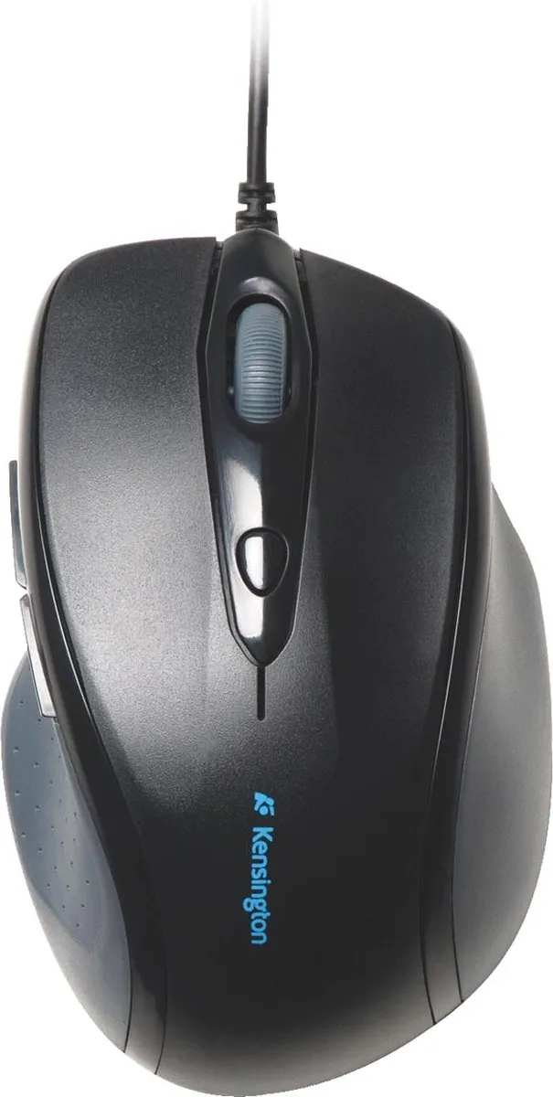 Kensington Pro Fit Bedrade USB Muis K72369EU - Ergonomisch - 6 Knoppen - Zwart