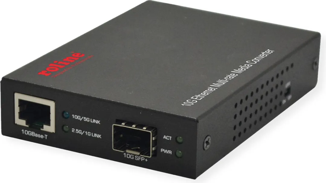 Roline Industriële 10G Ethernet Multirate Converter ROLINE